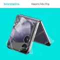 Защитная бронированная пленка на внешний экран и корпус Xiaomi Mix Flip (Глянцевая)