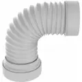 Aquant Удлинитель гибкий (гофра) для унитаза армирован 200-340мм с фановым выпуском 110мм, T911-27-MR (арт. 829625)