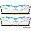 Оперативная память 32 Gb 6400 MHz Team Group T-FORCE Delta RGB ECO Silver (FF2D532G6400HC32ADC01)