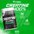 Креатин Моногидрат 100% в порошке Trec Nutrition CREATINE 600 г, для набора мышечной массы