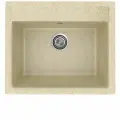Мойка для кухни врезная SURAGRAN STANDART ST-5649 цвет слоновая кость