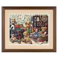 Dimensions Набор для вышивания Buttons and Bears (Пуговицы и мишки) (35151), разноцветный, 41 х 30 см