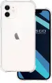 Противоударный силиконовый чехол Rosco на Apple iPhone 12 и 12 Pro (Айфон 12 и 12 Про), прозрачный