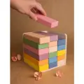 Большие Кубики для Детей Малышей из Дерева Развивающий Набор