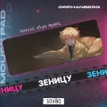 Коврики для мыши большой Клинок Зеницу
