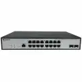 ORIGO OS3218/A1A Управляемый коммутатор , L3, 16x1000Base-T, 2x10GBase-X SFP+, консольный порт RJ-45, комплект для установки в 19 стойку