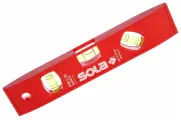 Пластиковый магнитный уровень, L=20 см, 3 глазка SOLA PTМ 5 01430601