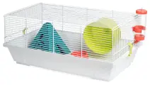 Клетка для грызунов VOLTREGA Indian Mood (117), белая, 50.5x28x25см (Испания)