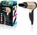 Фен ERGOLUX ELX-HD01-C64 2 скорости, черный/золото