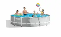 Каркасный бассейн Intex Prism Frame 305x76х305 см