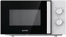 Микроволновая печь Gorenje MO17E1WH белый, мощность 700Вт, объем 17л, покрытие камеры эмаль, механическое управление