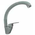 GRANFEST QUARZ Смеситель для кухни боковой D-35мм серый арт.
