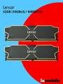 Оперативная память Lexar THOR+OC lighting DDR5 6000 UDIMM 32GB Kit (16GB*2) CL38 черныйHOR OC DDR5 6000MT/s 32GB (16GBx2) черный