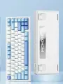 MCHOSE G75 Pro Игровая клавиатура беспроводная G75 Pro-Cabbage Tofu Axis V2, Английская раскладка, белое