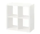 Стеллаж модульный Fora Фора, 4 секции, 77х77х38, белый