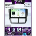 Магнитола Subaru Forester 2007-2013 / Subaru Impreza 2007-2011 Teyes CC4L DTS 6/64GB, штатная магнитола, IPS, DSP,4G, Wi-Fi