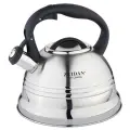 Чайник со свистком 3 л из нержавеющей стали ZEIDAN для газовой, электрической и индукционной плиты