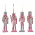 Набор из 4шт Украшение новогоднее Щелкунчик, 19х4х13,5 см KSM-813580