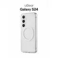 Чехол uBear Real Mag Case для Samsung Galaxy S24 Transparent