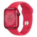 Умные часы Apple Watch Series 8 45mm Aluminium Case, Red Sport Band M/L