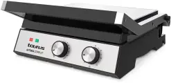 Электрогриль TAURUS Asteria Complet, серебристый и черный [968133000]