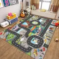Ковер для детской 120х160см, Детский игровой коврик Дорога