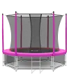 Батут уличный с защитной сеткой 305 см Hasttings Classic Pink 10 ft