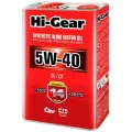 Масло моторное Hi-Gear 5W40 SL/CF 4л