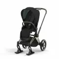 Полозья для коляски Cybex Priam, металл, пластик, текстиль, черный, 93х38х12 см