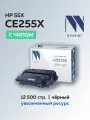 Картридж NV Print CE255X (HP 55X) для HP LaserJet P3015, M525, M521 с чипом