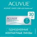 Однодневные контактные линзы ACUVUE Oasys 1-Day 30 pk (BC 8.5; D -2.50)