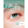 Цветные контактные линзы Офтальмикс Butterfly 3-тоновые (2 линзы) 0.00 R 8.6 Turquoise (Бирюзовый)