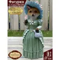 Фигурка садовая для дачи и сада Magic Art Лиса с цветком полистоун