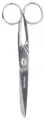 Ножницы Berlingo Steel & Style, цельнометаллические, DNn_16007, серебристый, 16 см
