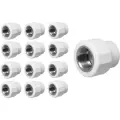 Муфта переходная с внутренней резьбой 32 мм x 3/4 полипропиленовая PPR белая Valfex (25шт)