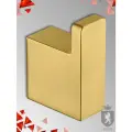 Крючок одинарный KERN 9507 матовое золото