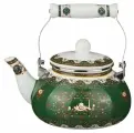 Чайник эмалированный Agness Сура, 2,5 л, подходит для индукционных плит