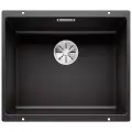 Мойка кухонная Blanco SUBLINE 500-U, черный, искусственный камень, прямоугольная, монтаж под столешницу