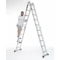 Лестница трансформер 4х5 SuperPro алюминиевая с усиленным замком, высота 5,8 м.