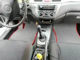 Автомобильные коврики EVA для Mitsubishi Lancer IX, 2000-2010, серо-красный