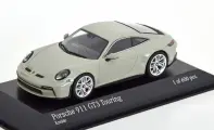 Модель коллекционная MINICHAMPS Porsche 911 (992) GT3 touring 2021 lightgrey