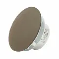 Вытяжной тонкий вентилятор SlimVent МV 100, стекло круг бронзовый матовый