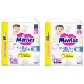 Набор 2 х Merries трусики M (6-11 кг), 66 шт