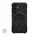 Чехол Uag Monarch PRO для Samsung Galaxy S25 совместим с Магсейф, карбон (Carbon Fiber)