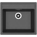 Врезная кухонная мойка 51 см, Dr. Gans Ника 570, чёрный