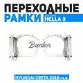 Переходные рамки для замены линз Hyundai Creta 2015-н. в.