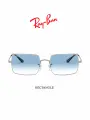 Солнцезащитные очки Ray-Ban, серебряный, голубой