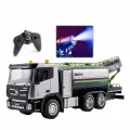 Радиоуправляемый грузовик Huina с цистерной и распылителем воды (свет, звук, пар, 1:18) - HN1316