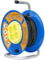 Удлинитель на катушке Glanzen EB-50-014 4 гнезда 1300 Вт 50 м