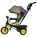 Велосипед GALAXY Лучик, 3 колеса, для детей 1-3 лет, сталь, желтый